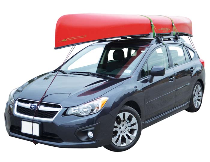 Standard Canoe Carrier with TieDowns Foam Block Style 6" Long